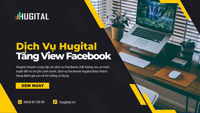 Dịch vụ tăng view video Facebook Hugital luôn đảm bảo chất lượng và giá rẻ
